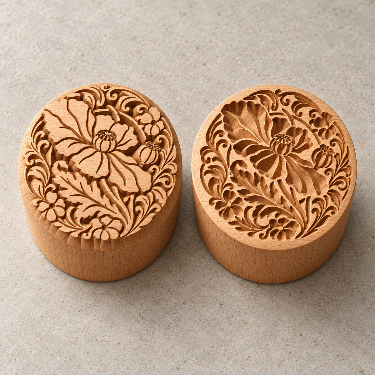Mohnblüte – Rundstempel Runde Stempel TONA arts