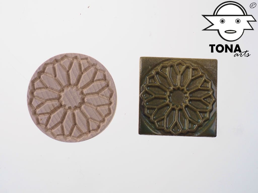 Blütenrad ROU50005 – Rundstempel Runde Stempel TONA arts