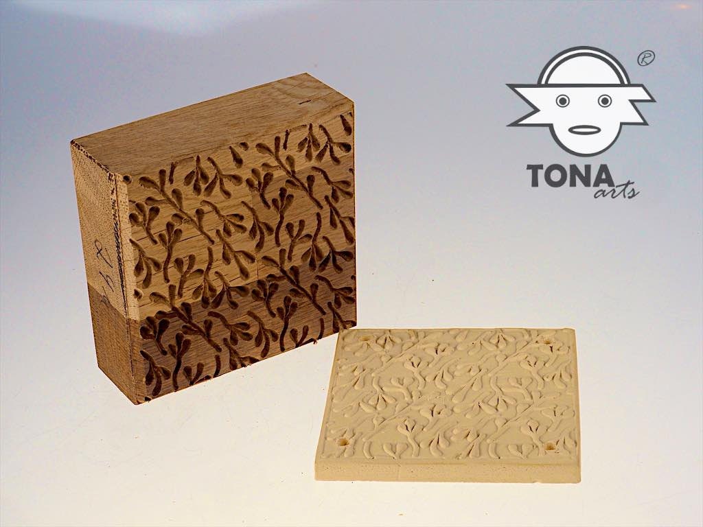 Rankenzweige SL24N – Endlosstempel Stempel > Quadratische Stempel > Quadratische Endlosstempel TONA arts