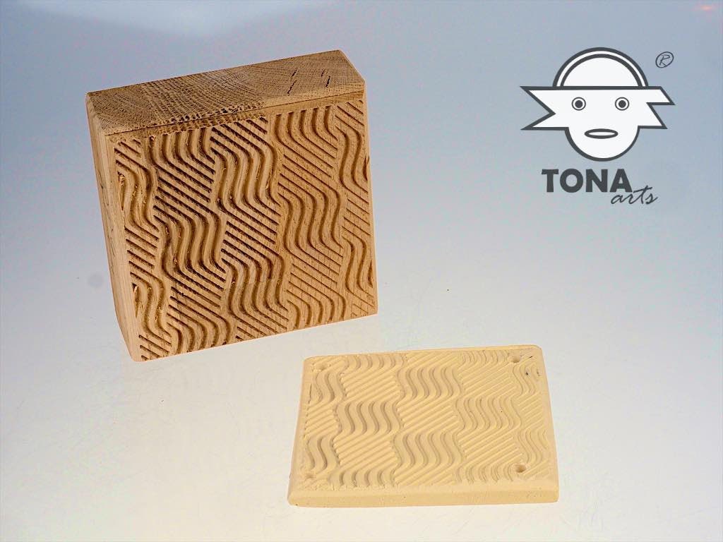 Wellenlinien EL-12 – Endlosstempel Endlosstempel TONA arts