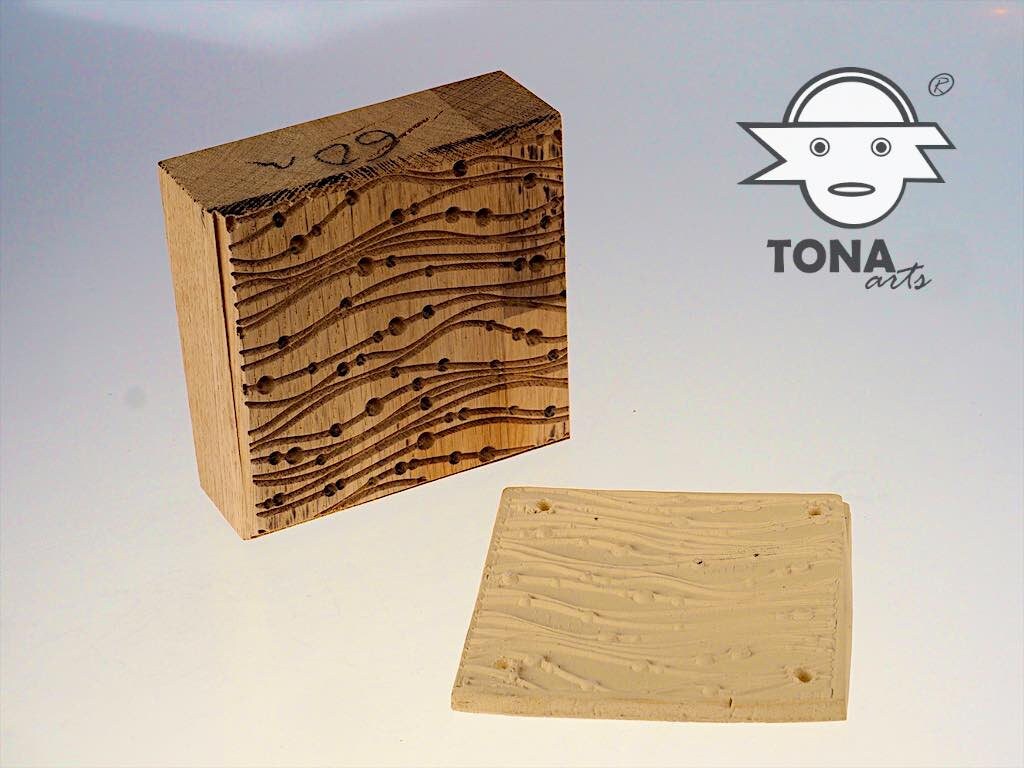 Wasserlauf SL60N – Endlosstempel Stempel > Quadratische Stempel > Quadratische Endlosstempel TONA arts