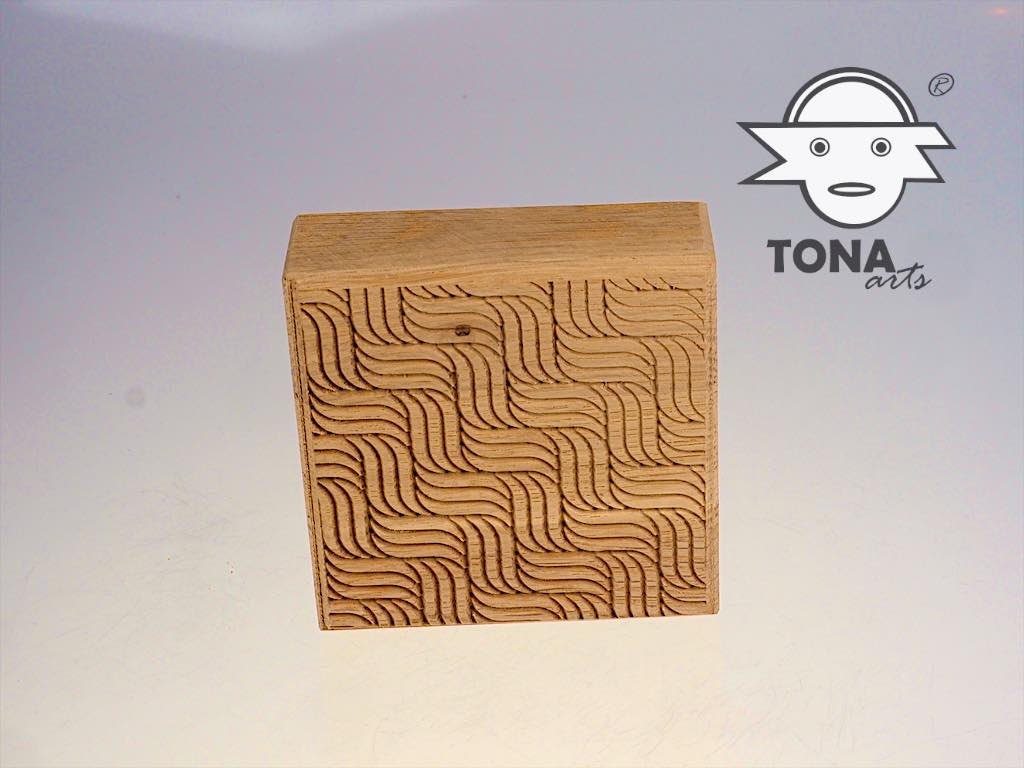 Wellenmosaik EL-04 – Endlosstempel Endlosstempel TONA arts