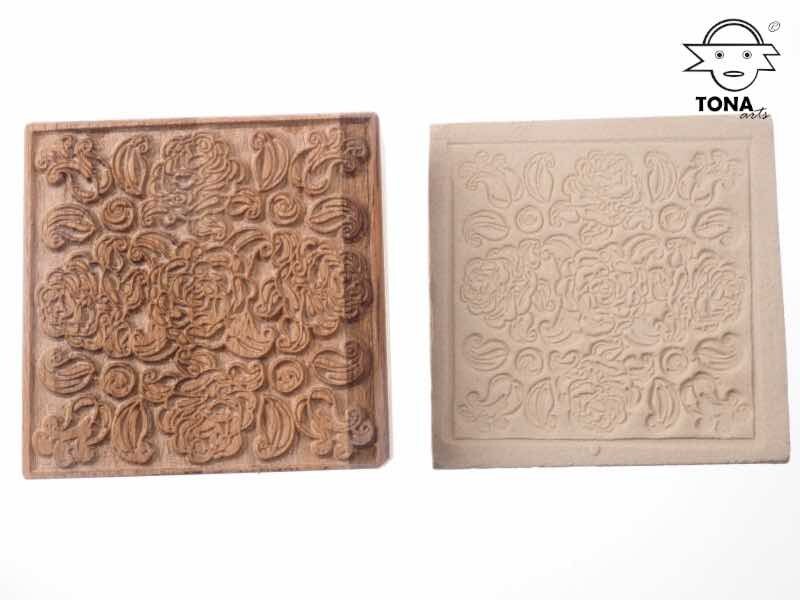 Rosettenfeld TAL-17 – Fliesenstempel Fliesenstempel TONA arts