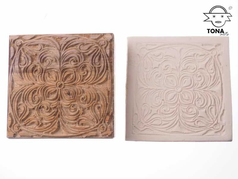 Wellenrosette TAL-15 – Fliesenstempel Fliesenstempel TONA arts