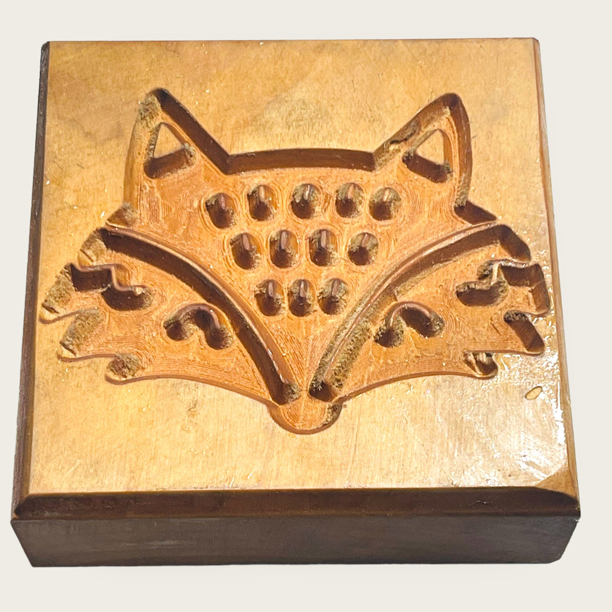 Fuchsgesicht FOX4N – Fliesenstempel Stempel > Quadratische Stempel TONA arts