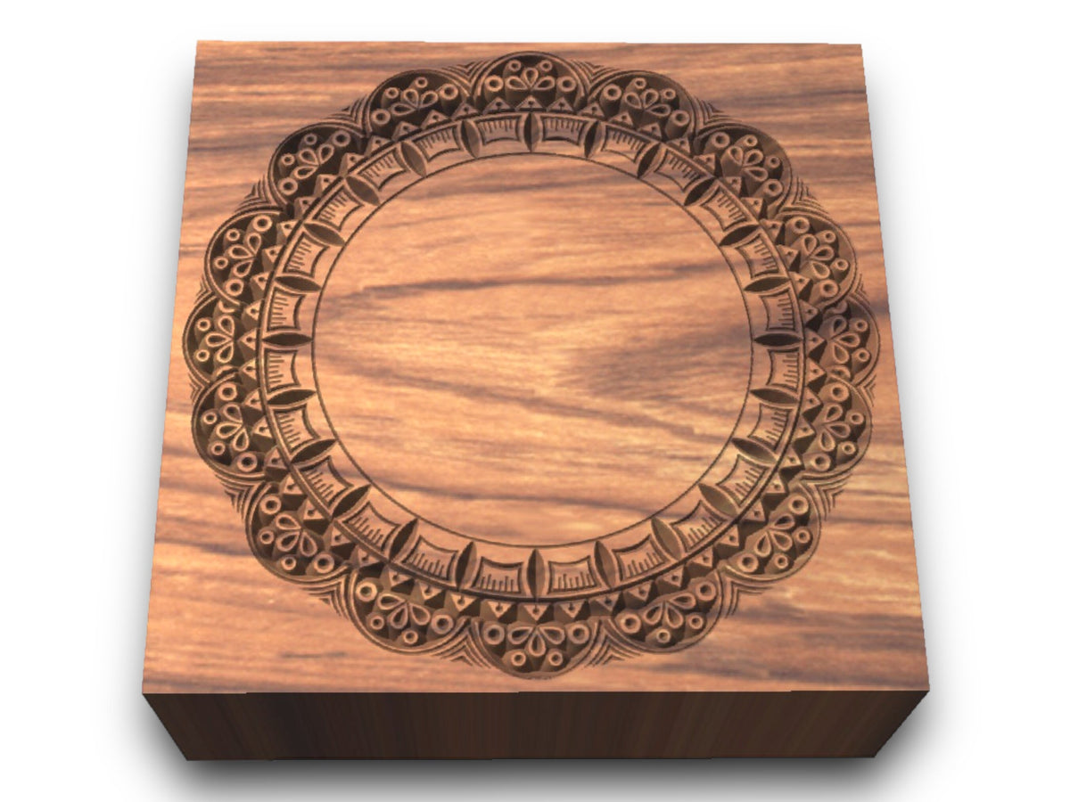 Sonnenkranz C2-23N – Mandala-Stempel Mandalas TONA arts