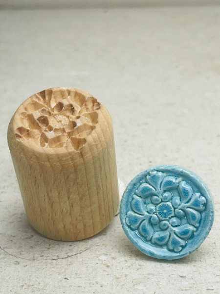 Ornament-floral-160n Runde Stempel TONA arts