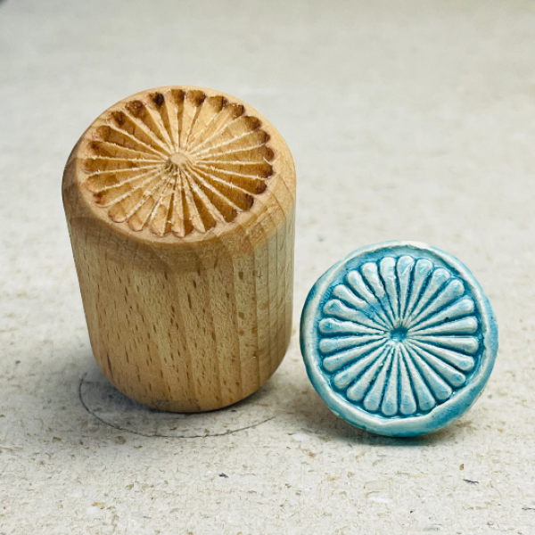 Ornament-floral-35n Runde Stempel TONA arts