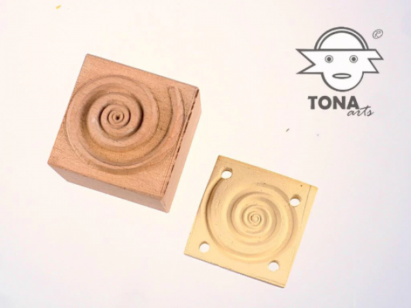 Spirale-22 7 x 7 cm Stempel > Motivstempel > Spiralen TONA arts