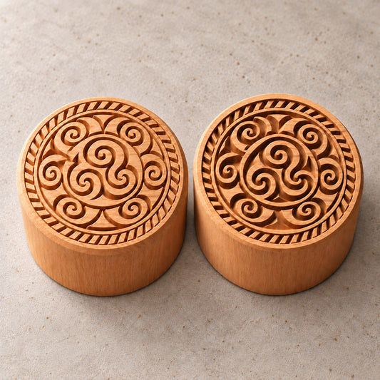 Spiraltanz – Rundstempel Runde Stempel TONA arts