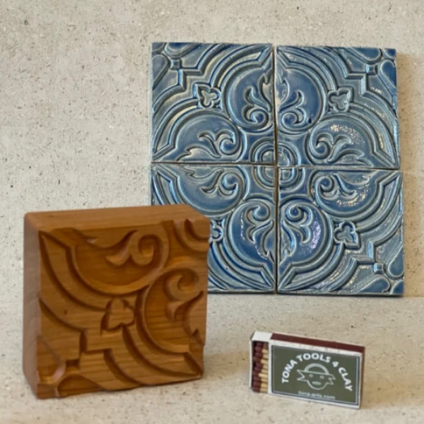 Viertelstempel-118q 7 x 7 cm Stempel > Quadratische Stempel > Viertelstempel TONA arts