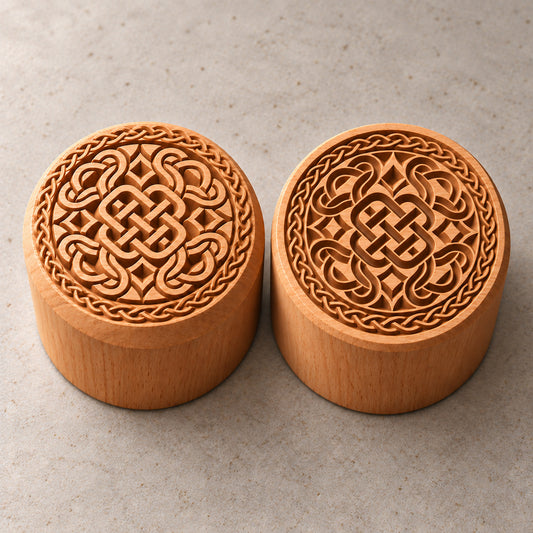 Romanischer Knoten – Rundstempel Runde Stempel TONA arts