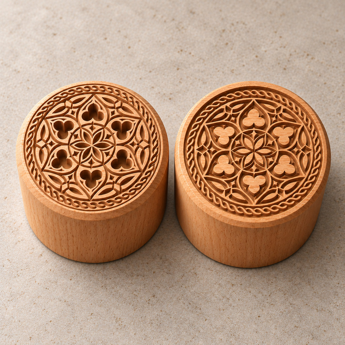 Gotikrosette – Rundstempel Runde Stempel TONA arts