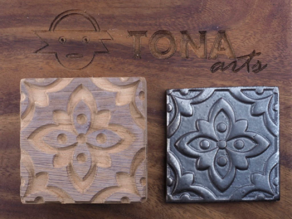 TILE-pat-162 7 x 7 cm Stempel > Quadratische Stempel TONA arts