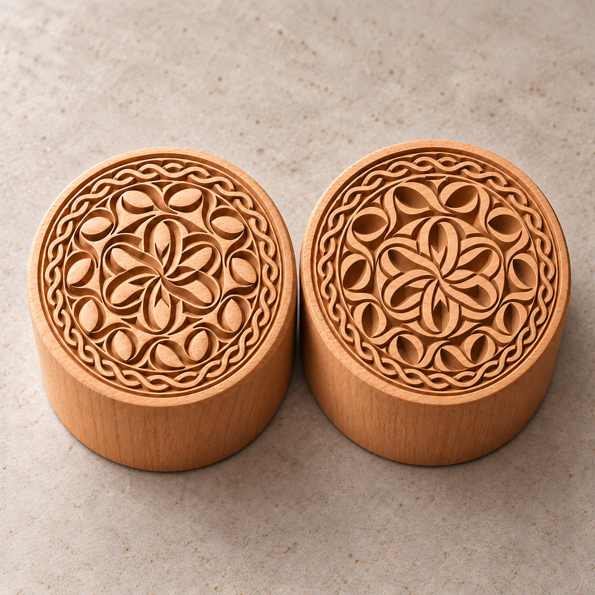 Jugendstilranken – Rundstempel Runde Stempel TONA arts