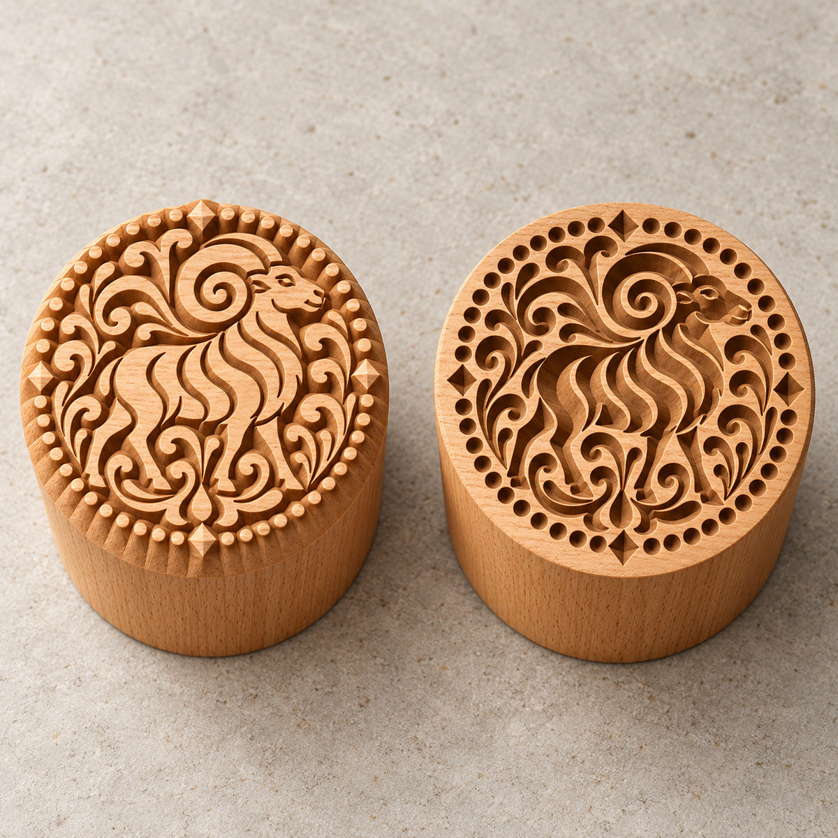 Perlenwidder – Rundstempel Runde Stempel TONA arts