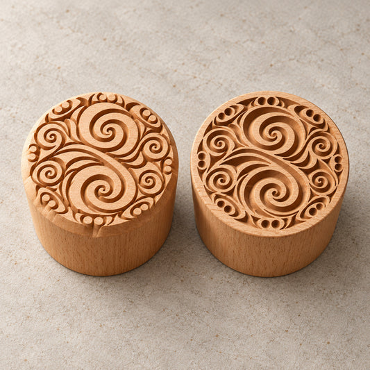 Spiralreigen – Rundstempel Runde Stempel TONA arts
