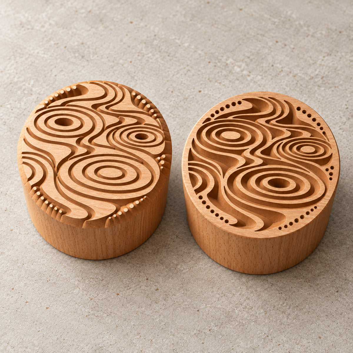 Wasserringe – Rundstempel Runde Stempel TONA arts