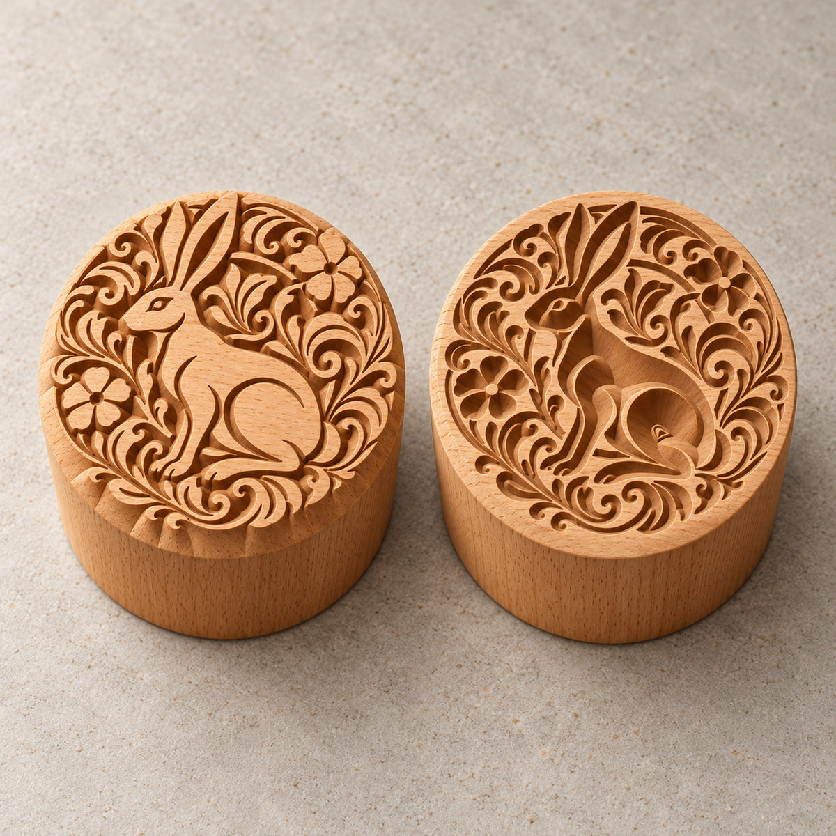 Hoppelhase – Rundstempel Runde Stempel TONA arts
