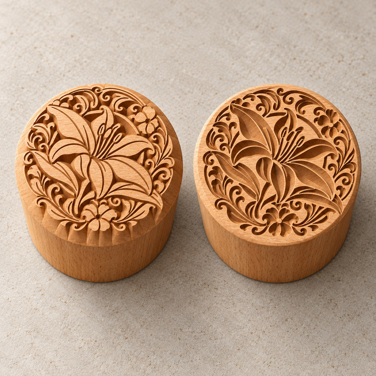 Lilienblüte – Rundstempel Runde Stempel TONA arts