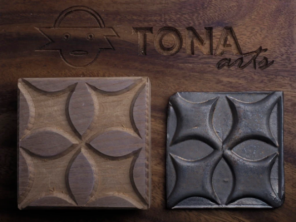 TILE-PAT-54 7 x 7 cm Stempel > Quadratische Stempel TONA arts