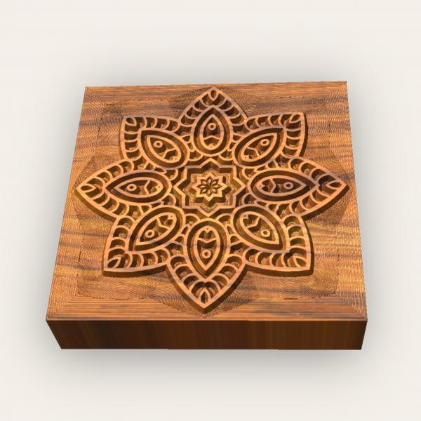 Mandala-M18 Stempel > Motivstempel > Mandalas TONA arts