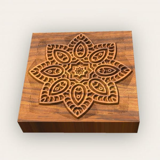 Mandala-M18 Stempel > Motivstempel > Mandalas TONA arts