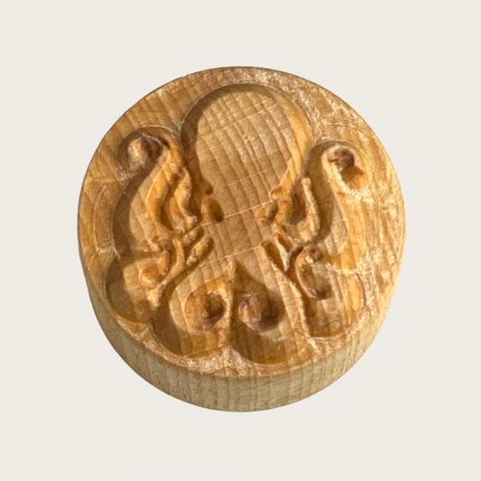 Octopus 2 Runde Stempel TONA arts