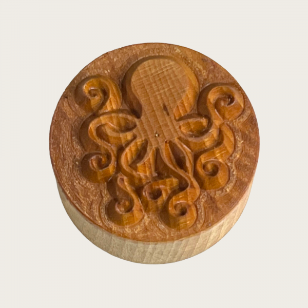 Octopus 1 Runde Stempel TONA arts