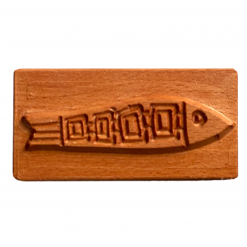 Rechteck-Stempel--Fisch 2 TONA arts