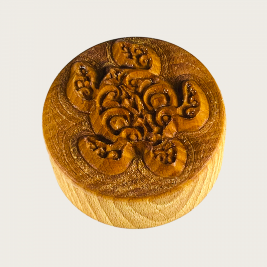 Meeresschildkröte 2 Runde Stempel TONA arts