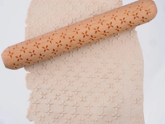 HandRoller - Floral - geometrisches Muster HRb3 TONA arts