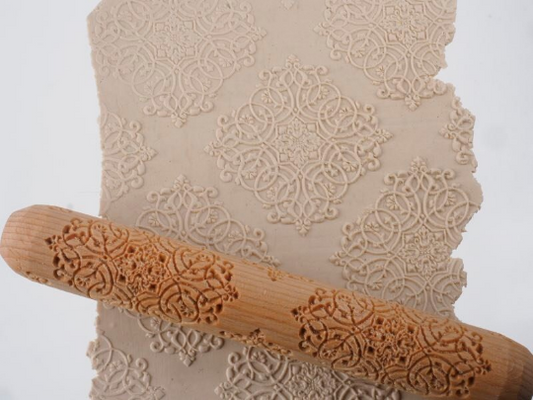 HandRoller - Floral - geometrisches Muster HRb4 TONA arts