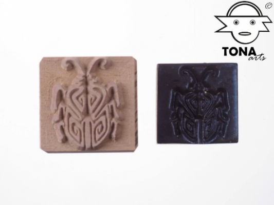 Insekten-Käfer-09 7 x 7 cm Stempel > Quadratische Stempel TONA arts