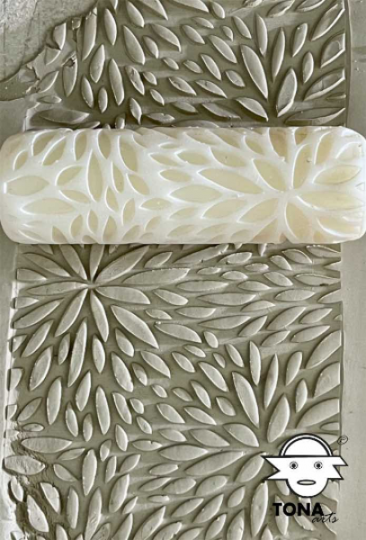 3D HandRoller-Fxn-Starbust negativ Default Title Ton Roller > Kunststoffroller TONA arts