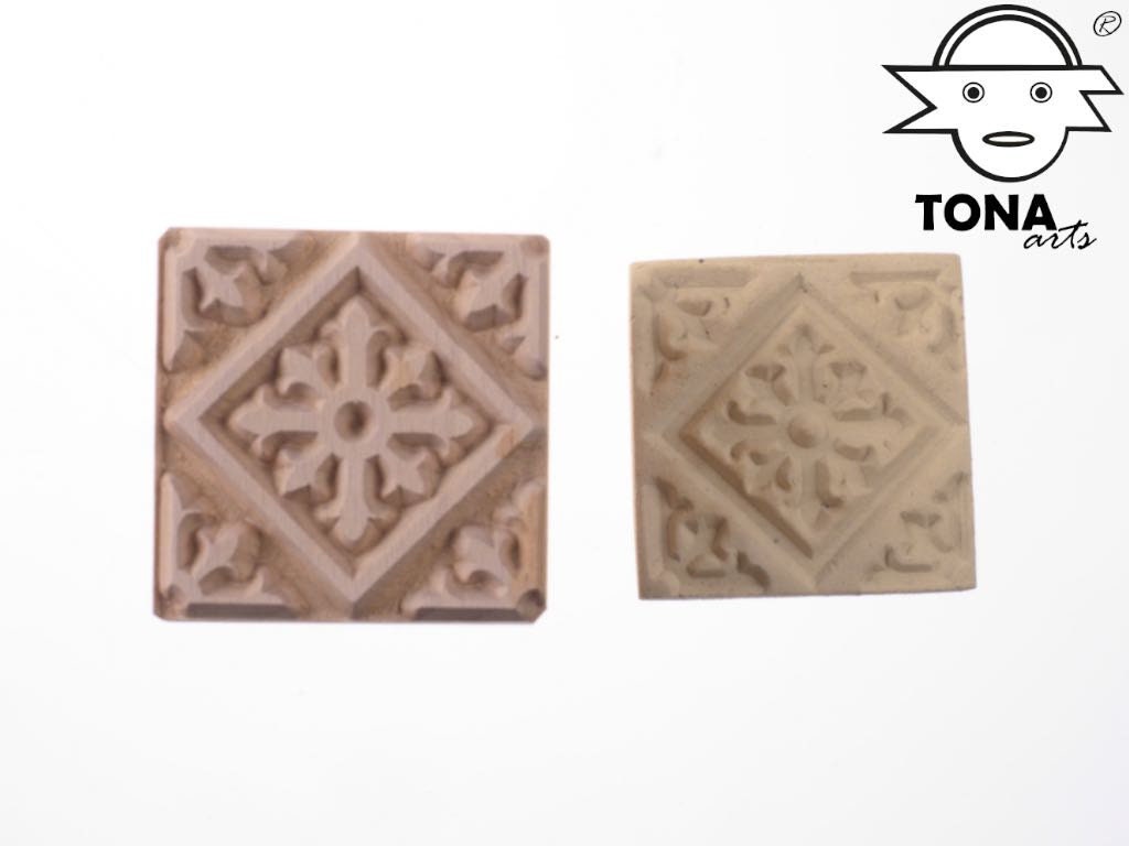 Rankenraute PAT50-1019 – Fliesenstempel Stempel > Quadratische Stempel TONA arts