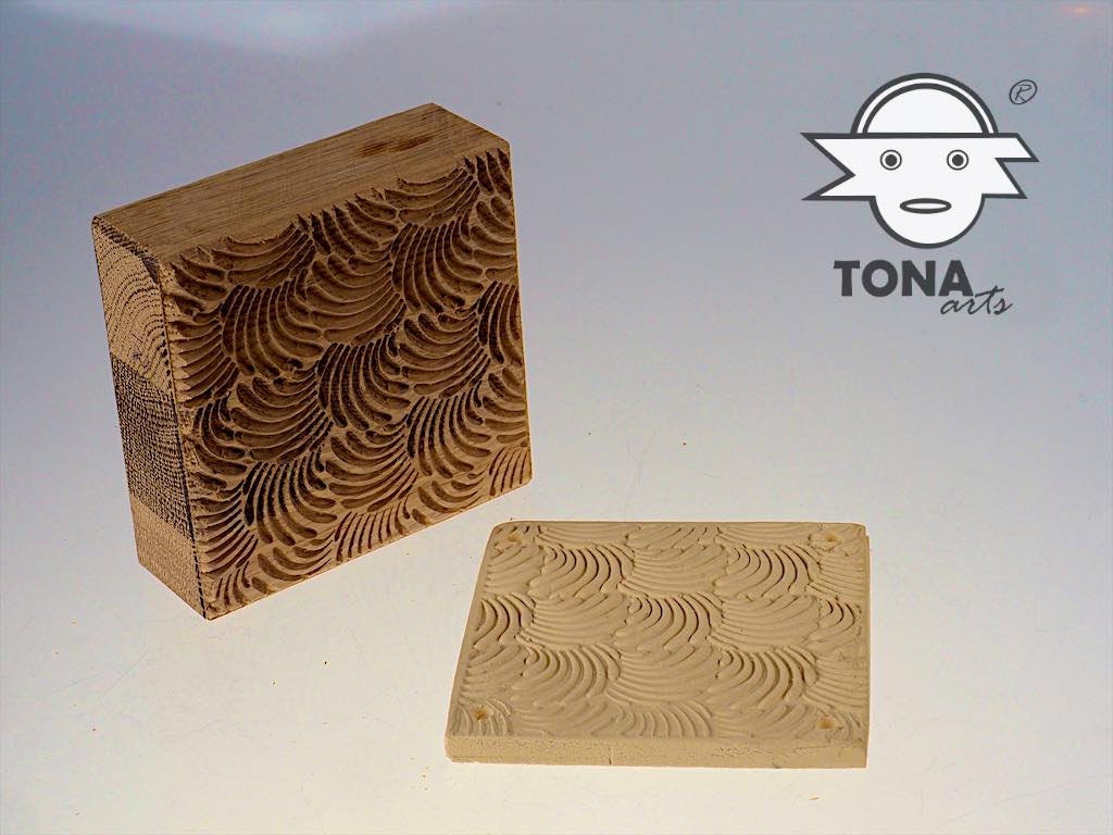 Wogenmeer SL12 – Endlosstempel Stempel > Quadratische Stempel > Quadratische Endlosstempel TONA arts