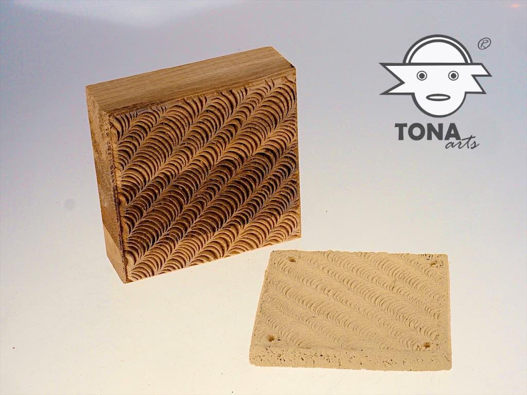 Muschelwogen SL50 – Endlosstempel Stempel > Quadratische Stempel > Quadratische Endlosstempel TONA arts