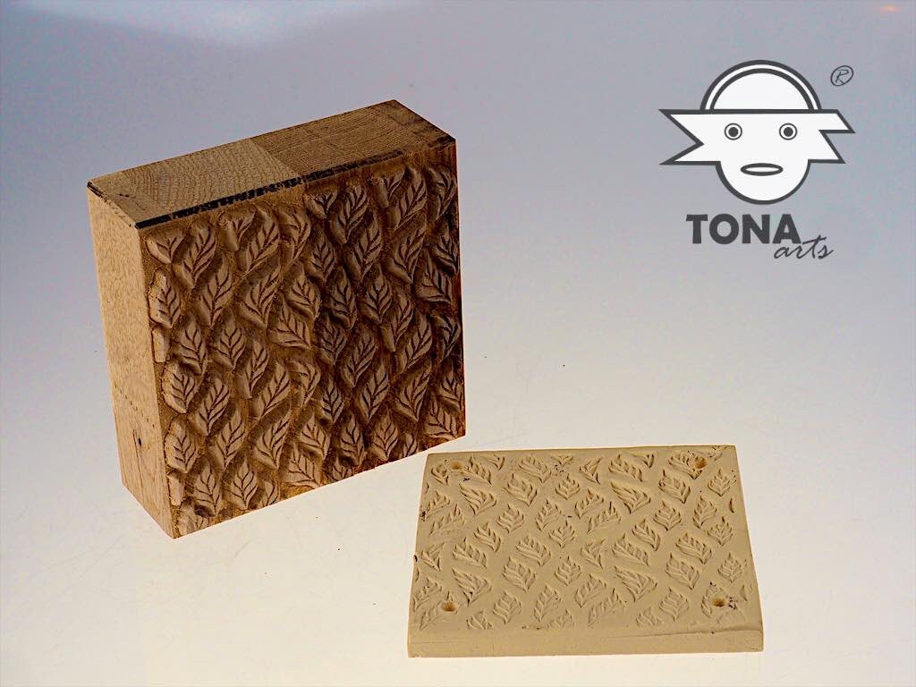 Blattflut SL34 – Endlosstempel Stempel > Quadratische Stempel > Quadratische Endlosstempel TONA arts