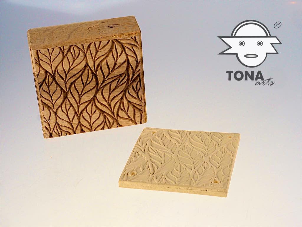 Blattader SL33 – Endlosstempel Stempel > Quadratische Stempel > Quadratische Endlosstempel TONA arts