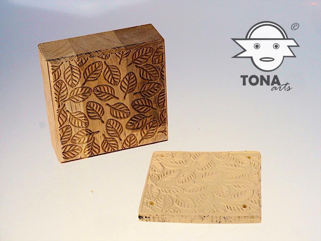 Blattmosaik SL58N – Endlosstempel Stempel > Quadratische Stempel > Quadratische Endlosstempel TONA arts