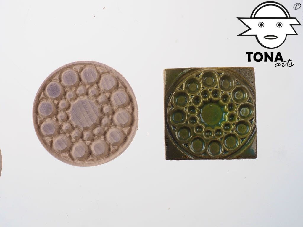 Blütenkranz RO5NE – Rundstempel Runde Stempel TONA arts