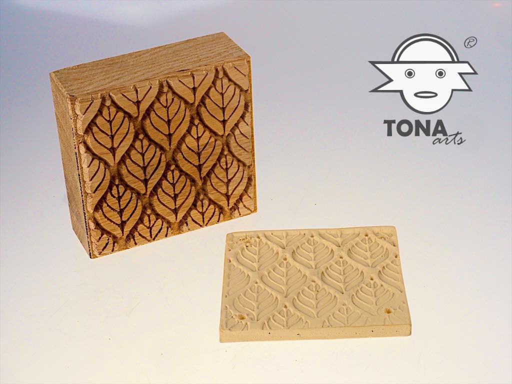 Blattgeflecht SL27 – Endlosstempel Stempel > Quadratische Stempel > Quadratische Endlosstempel TONA arts
