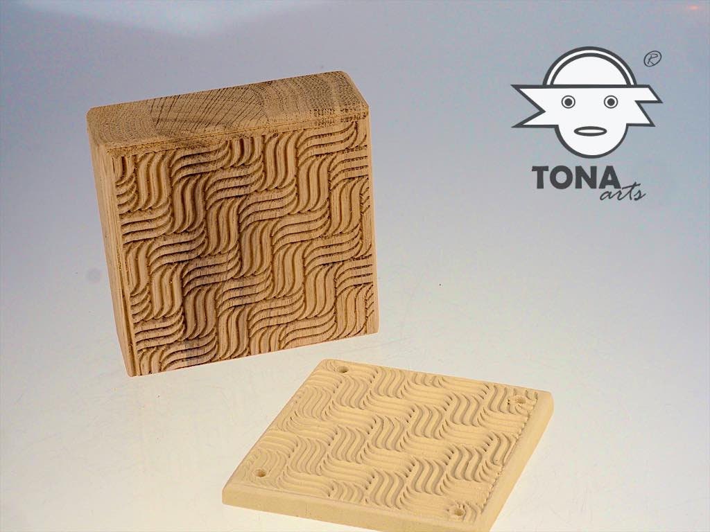 Wellenmosaik EL-10 – Endlosstempel Endlosstempel TONA arts
