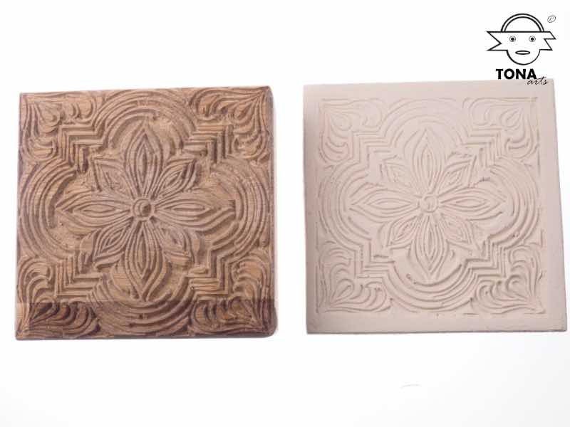 Blütenband MEX6 – Fliesenstempel Stempel > Quadratische Stempel TONA arts
