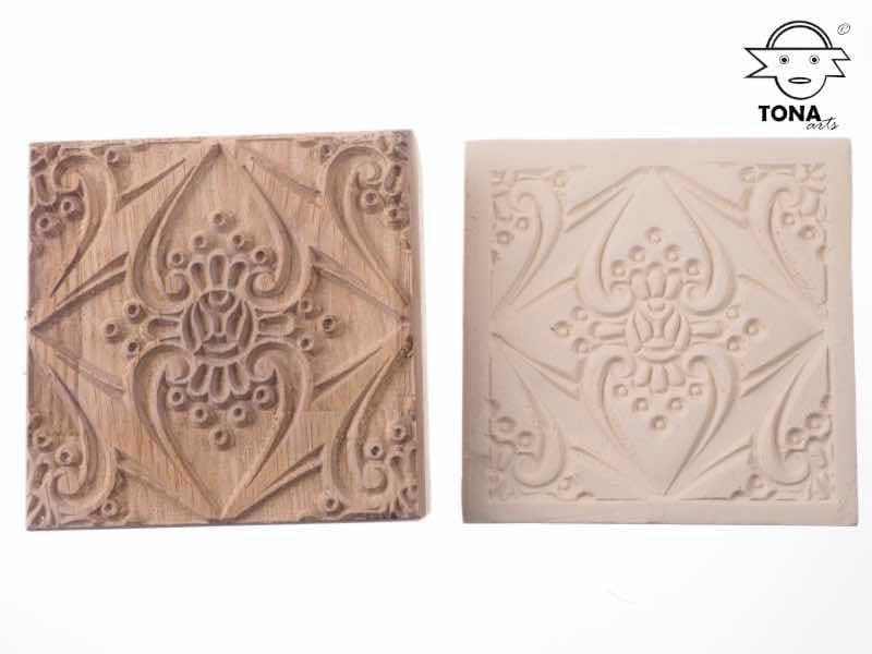 Lilienraute TAL-07 – Fliesenstempel Fliesenstempel TONA arts