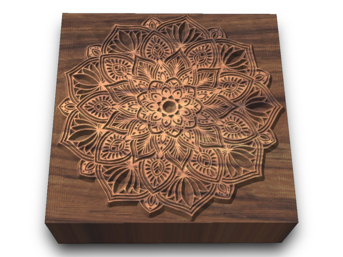 Blütenzauber C2-27 – Mandala-Stempel Mandalas TONA arts
