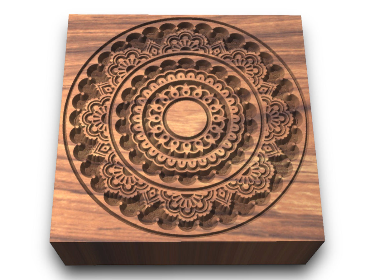 Blütenringe C2-39N – Mandala-Stempel Mandalas TONA arts
