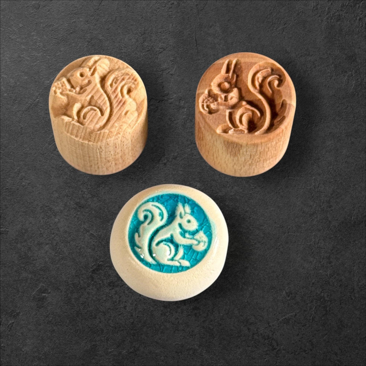 Eichhörnchen – Rundstempel Runde Stempel TONA arts
