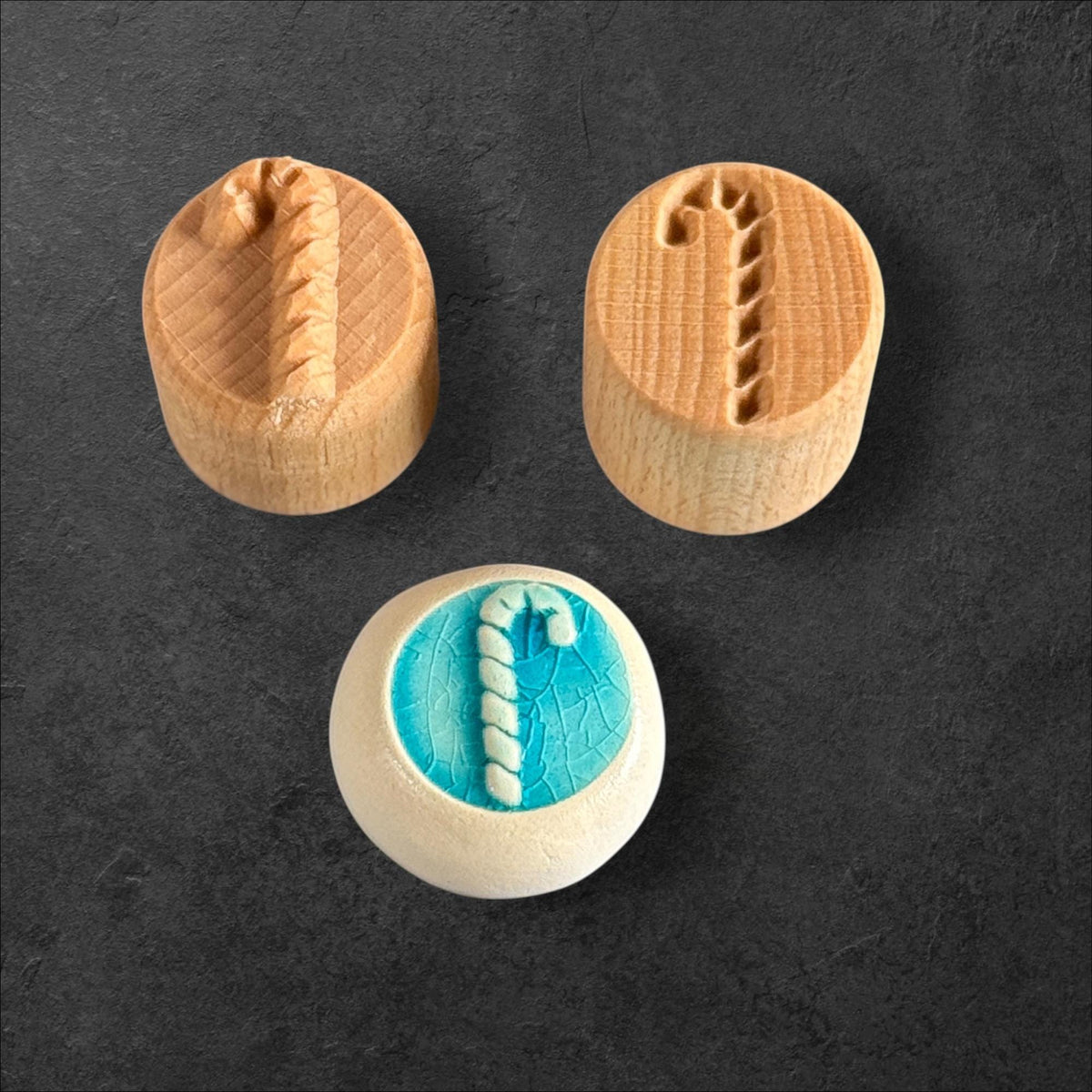 Zuckerstange – Rundstempel Runde Stempel TONA arts